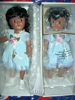 RARE, Mint-In-Box, black, African American TONI doll, Ideal replica by Effanbee