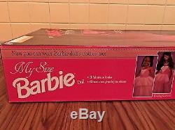 RARE NOS 1993 Mattel My Size Barbie African American Glamour Glitter Ballerina