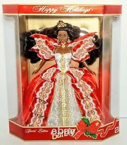 RARE Special Edition 10th Anniversary Happy Holidays 1997 Barbie Doll Mattel