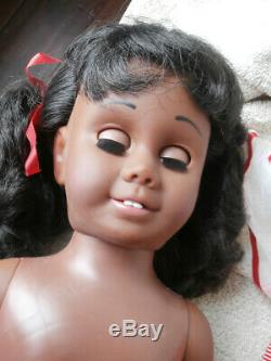 RARE Vintage Chatty Cathy African American Doll with Original Tagged Outfit