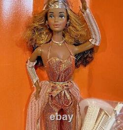 RARE Vintage Mattel Christie Golden Dream Superstar AA Barbie Doll NIB