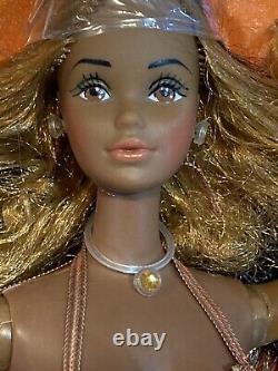 RARE Vintage Mattel Christie Golden Dream Superstar AA Barbie Doll NIB