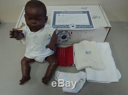 REALCARE REALITYWORKS BABY THINK IT OVER G4 BABY BOY AFRICAN AMERICAN BLACK DOLL