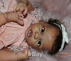 Randee's Reborn Newborn Baby Girl Eloisa Arcello Aa Ethnic Biracial Doll Art Le