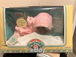 Rare 1986 Cabbage Patch Kids Babies + Box With Certificate