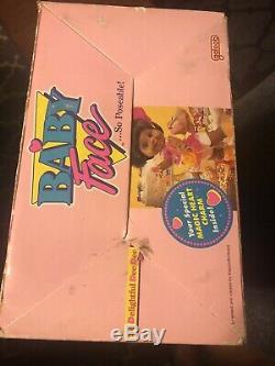 Rare 1990 Galoob Baby Face So Delightful Dee Dee Doll African American New NRFB