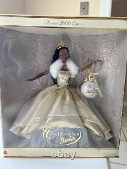 Rare? 2000 Celebration Barbie (African American) Special Edition Doll NEW NIB