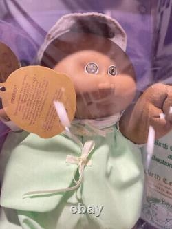 Rare African American Preemie 1985 Cabbage Patch Kids Doll in Box AA boy