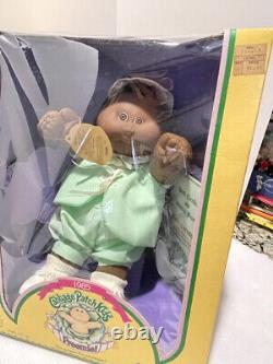 Rare African American Preemie 1985 Cabbage Patch Kids Doll in Box AA boy