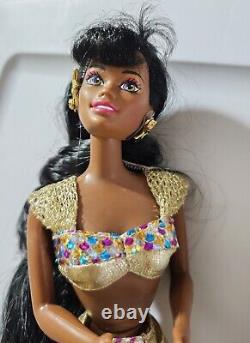 Rare Barbie Jewel Hair Mermaid African-American Doll Mattel 14587 HTF