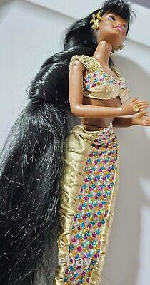 Rare Barbie Jewel Hair Mermaid African-American Doll Mattel 14587 HTF