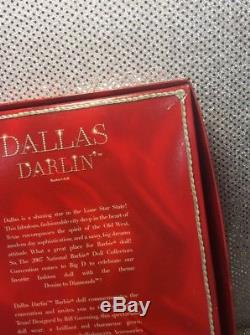 Rare Dallas Darlin African American Barbie Doll 2007 Platinum Label L8813 Nrfb
