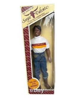 Rare Hard To Find 1982 Vintage Sergio Valente Male African American Doll Nib