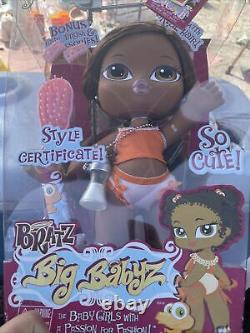 Rare In Package Bratz Big Babyz Felicia doll With Style Certificate