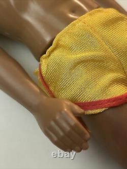 Rare Malibu Ken AA Black doll 1983 Vintage Mattel No 3849 with Real Afro hair