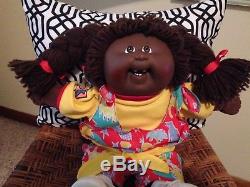 Rare New Cabbage Patch Kid Hasbro China, African American, Excellent Condition