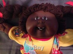 Rare New Cabbage Patch Kid Hasbro China, African American, Excellent Condition