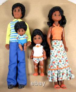 Rare Sunshine Happy Fun Family Dolls Mattel 70s