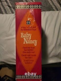 Rare Vintage Baby Nancy Doll African American Shindana Toys 1968 New Sealed