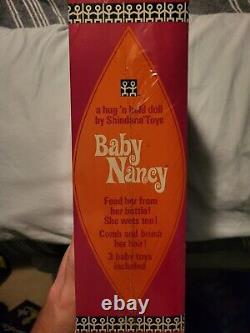 Rare Vintage Baby Nancy Doll African American Shindana Toys 1968 New Sealed