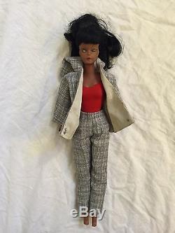 Rare Vintage Barbie Clone African American Doll 1960's Eegee Miss Babette