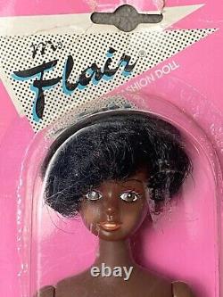 Rare Vintage Totsy Ms FLAIR African American Fashion Doll 11 1/2 NRFB