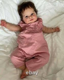 Real Soft Silicone 24'' Reborn Maddie Baby Toddler Girl Doll Newborn Dolls Gifts