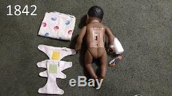 RealityWorks RealCare Baby 3. Tested! Light African-American Male withAccessories