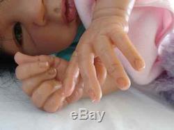 Reborn 21 Biracial/AA/African American/Ethnic Brea Newborn Baby Doll -Life Like