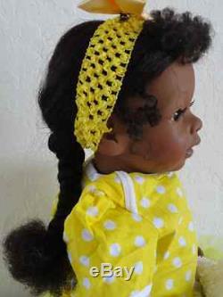 Reborn 22 African American/Ethnic Toddler Girl Doll Trinity
