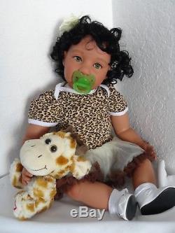 Reborn 22 Ethnic/Hispanic/Biracial/African American Toddler Girl doll Jackie