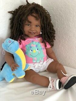 Reborn 22 Ethnic/Hispanic/Biracial/African American Toddler Girl doll Sissy