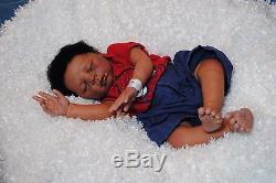 Reborn Baby Boy Doll African American Biracial Newborn Baby Doll