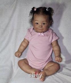 Reborn Baby Girl Maddie by Bonnie Brown Ethnic Biracial AA