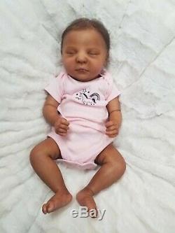 Reborn Baby Girl Realborn Marissa Bountiful Baby AA Ethnic Realistic Doll