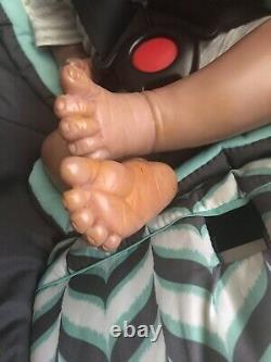 Reborn Biracial African American Boo Boo Baby