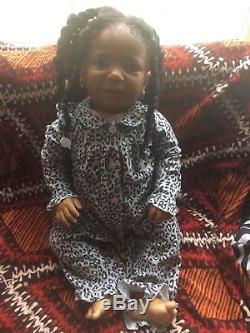 Reborn Toddler Girl Emmy 30 African American