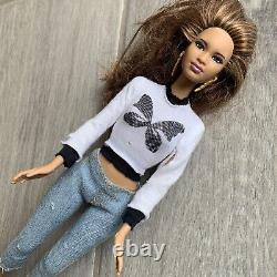 Redressed Marisa RocaWear Barbie Doll -Mattel with butterfly long sleeve e4