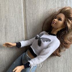 Redressed Marisa RocaWear Barbie Doll -Mattel with butterfly long sleeve e4