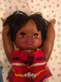 Remco Tippy Tumbles African American Doll Very Rare Toy Made by Remco