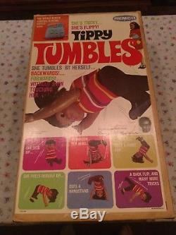 Remco Tippy Tumbles African American Doll Very Rare Toy Made by Remco
