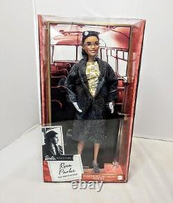 Rosa Parks Barbie Signature Doll Inspiring Women Series NRFB African-American