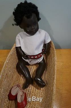 SASHA MORGANTHALER BABY DOLL, AFRICAN AMERICAN