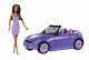 SIS Barbie So In Style Convertible Car and Doll Set African American W6895 NEW