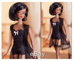 Silkstone Lingerie #5 Model AA Barbie 1st African American Doll 2002 New see det