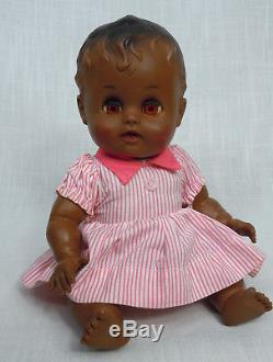 So-Wee Sun Rubber Sunbabe African American Black Vintage Doll 1950's Ruth Newton
