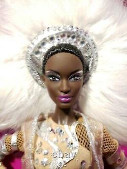 Stephen Burrows Pazette Barbie Doll 2012 Gold Label Mattel W3459 Nrfb