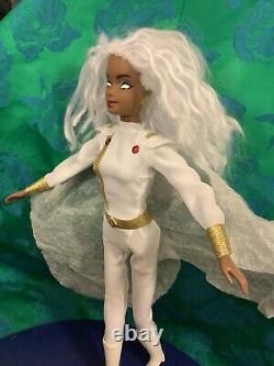 Storm X-men OOAK Doll Custom Repaint Handmade Collector Art Fashion Superhero