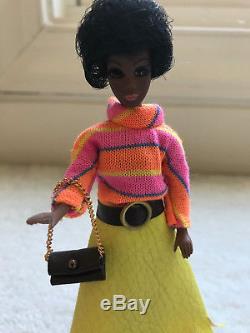 Stunning African American Dale Dawn Doll In #8323 Knitty MIDI Outfit Mint Rare