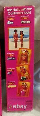 Sunsational Malibu Christie #7745 Steffie Face New Vintage By Mattel Rare Nrfb